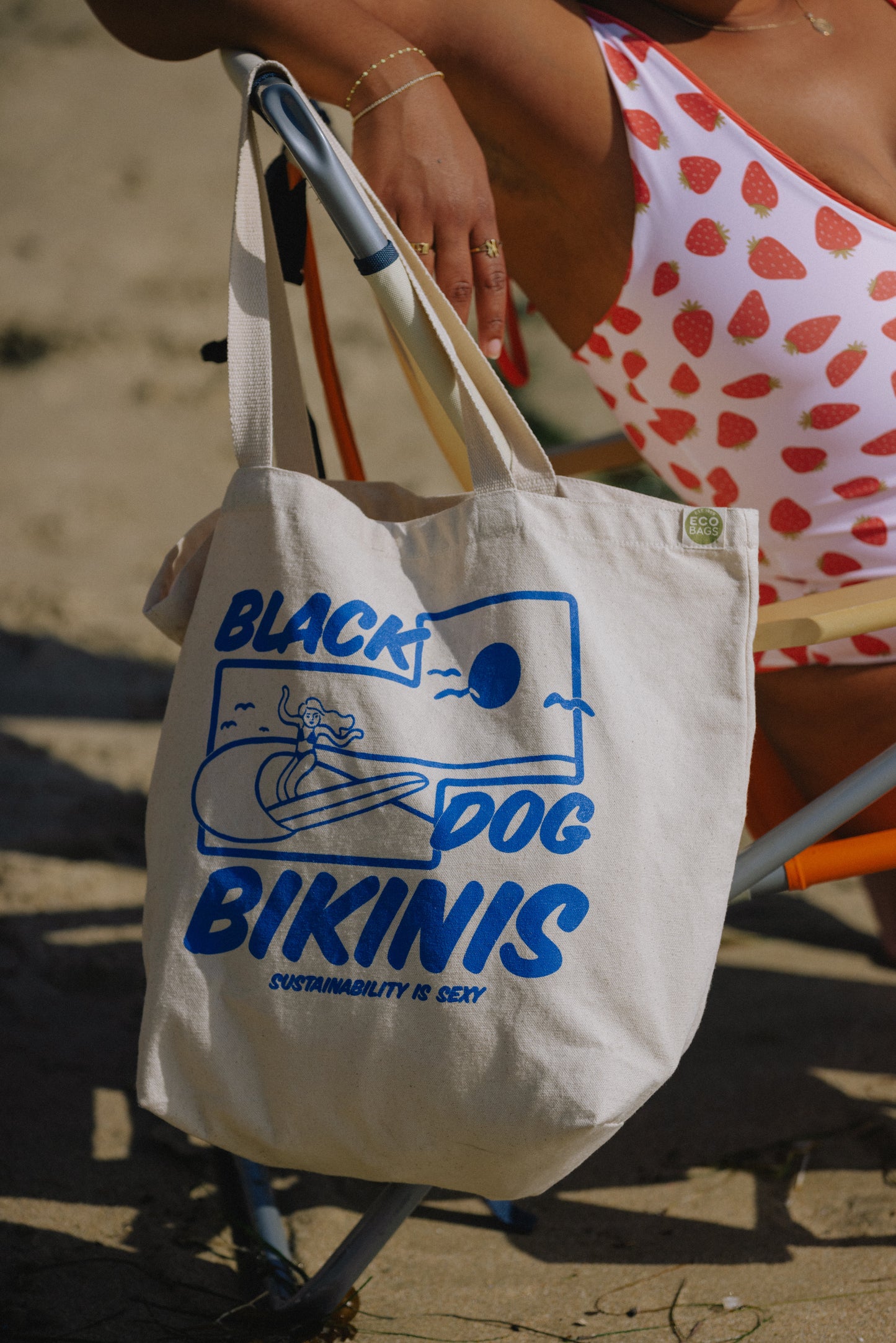 Black Dog Bikinis Tote