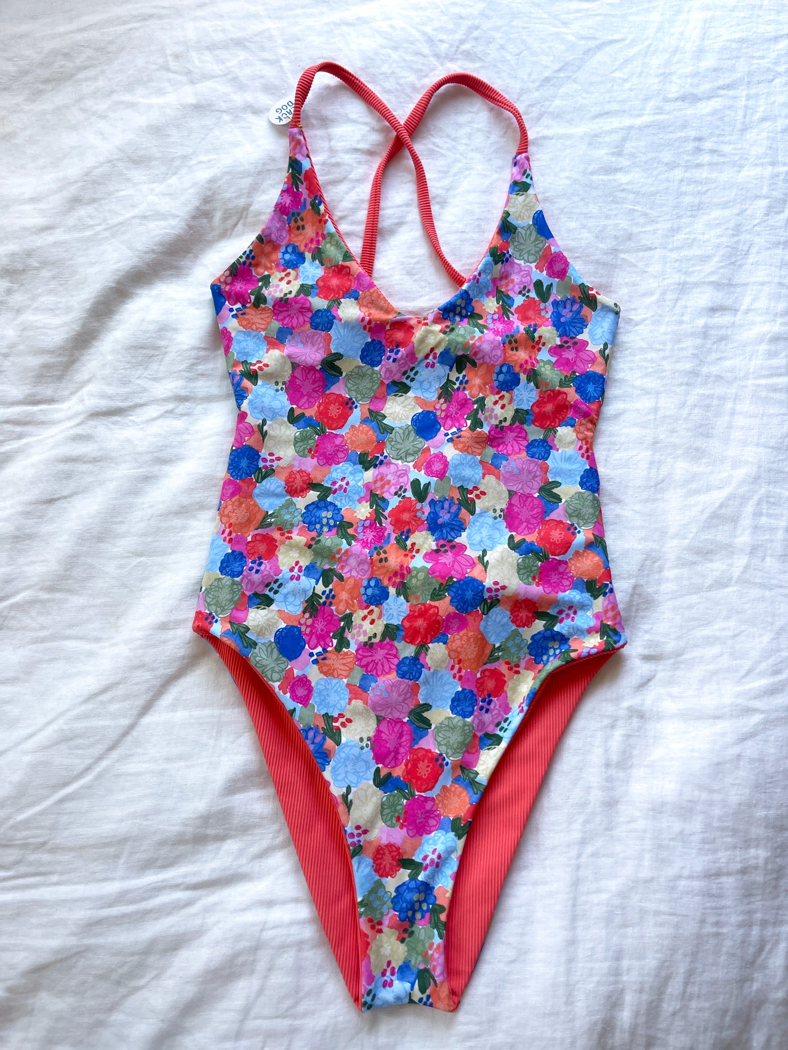 M Haleiwa Cheeky one piece Black Dog Bikinis